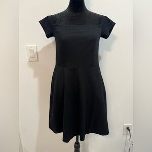 lioness midnight mini dress onyx SOLANA MIDI DRESS